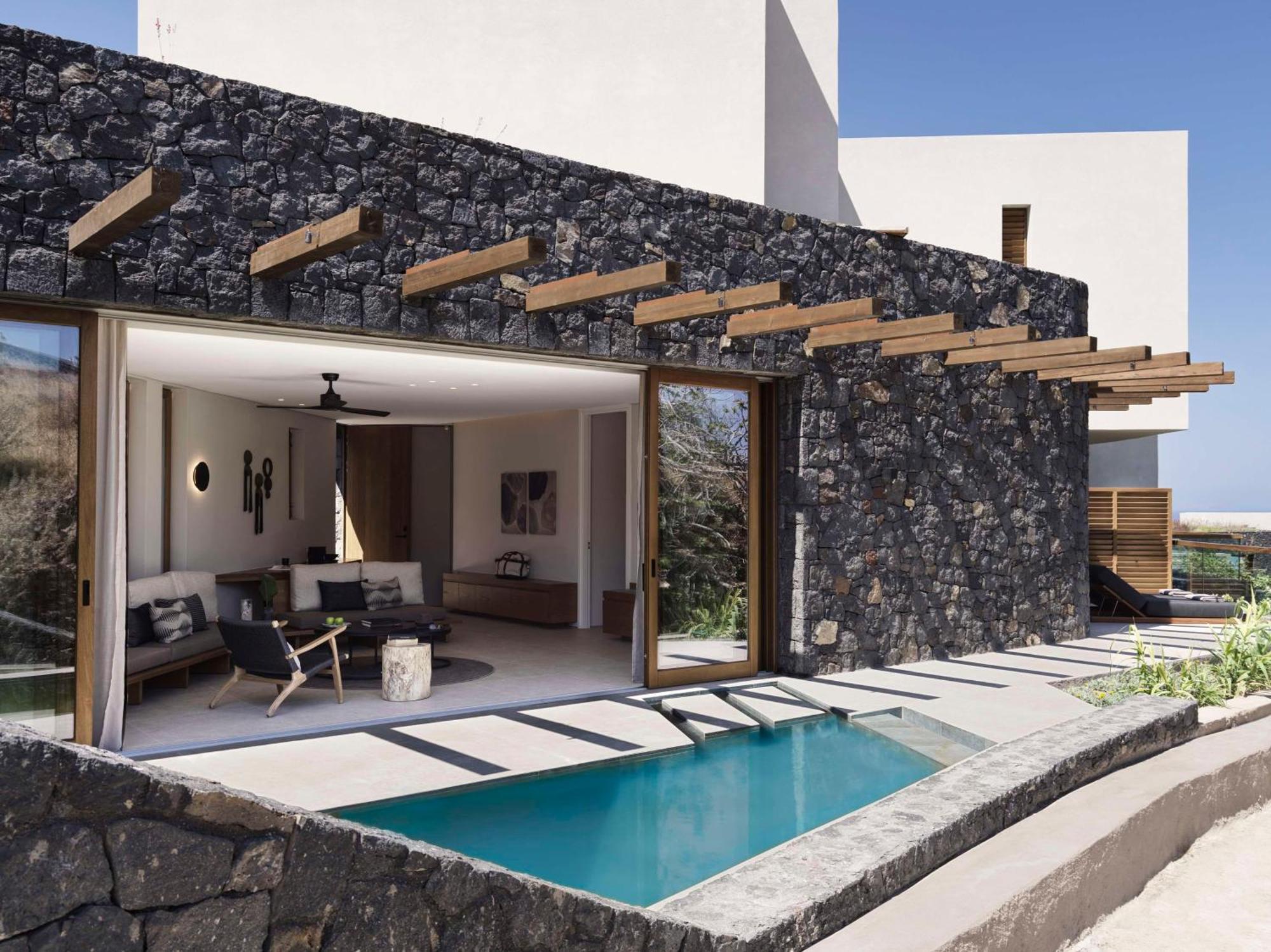 Magma Resort Santorini, In The Unbound Collection By Hyatt Vourvoulos Luaran gambar