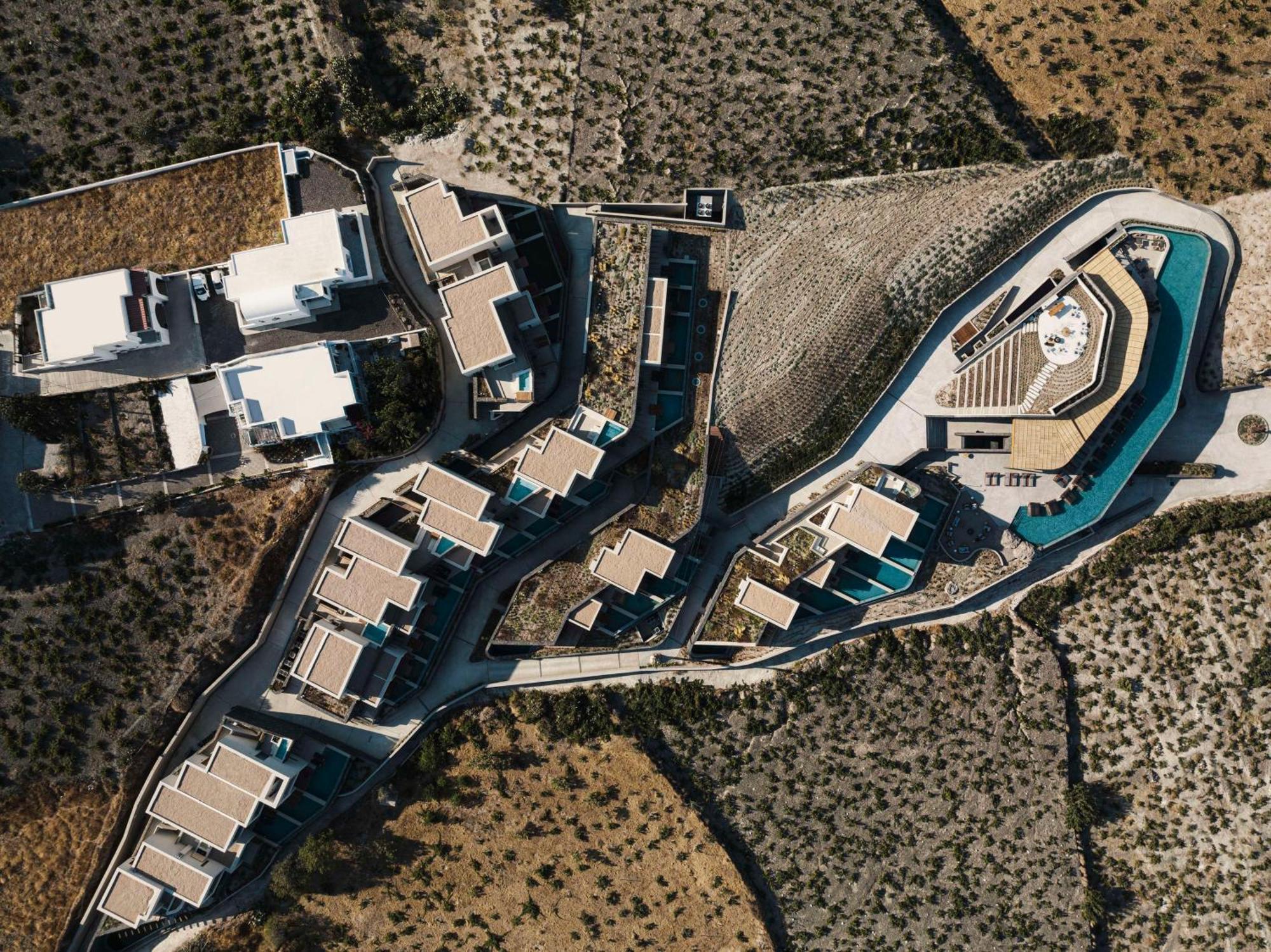 Magma Resort Santorini, In The Unbound Collection By Hyatt Vourvoulos Luaran gambar